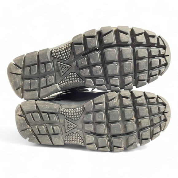 Nike Leather High-Top Black Sneakers — Size 10 - Picture 10 of 13